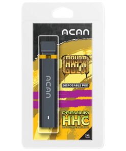 Acan HHC Vape Einweg E-Zigarette Mayan Gold - 1ml